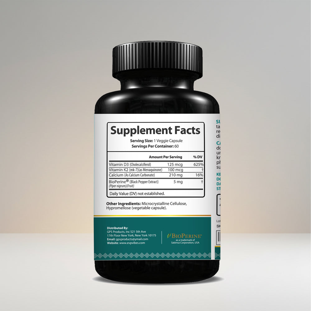 D3 + K2 Vital Balance Beauty & Health Essence Vibes Pathways