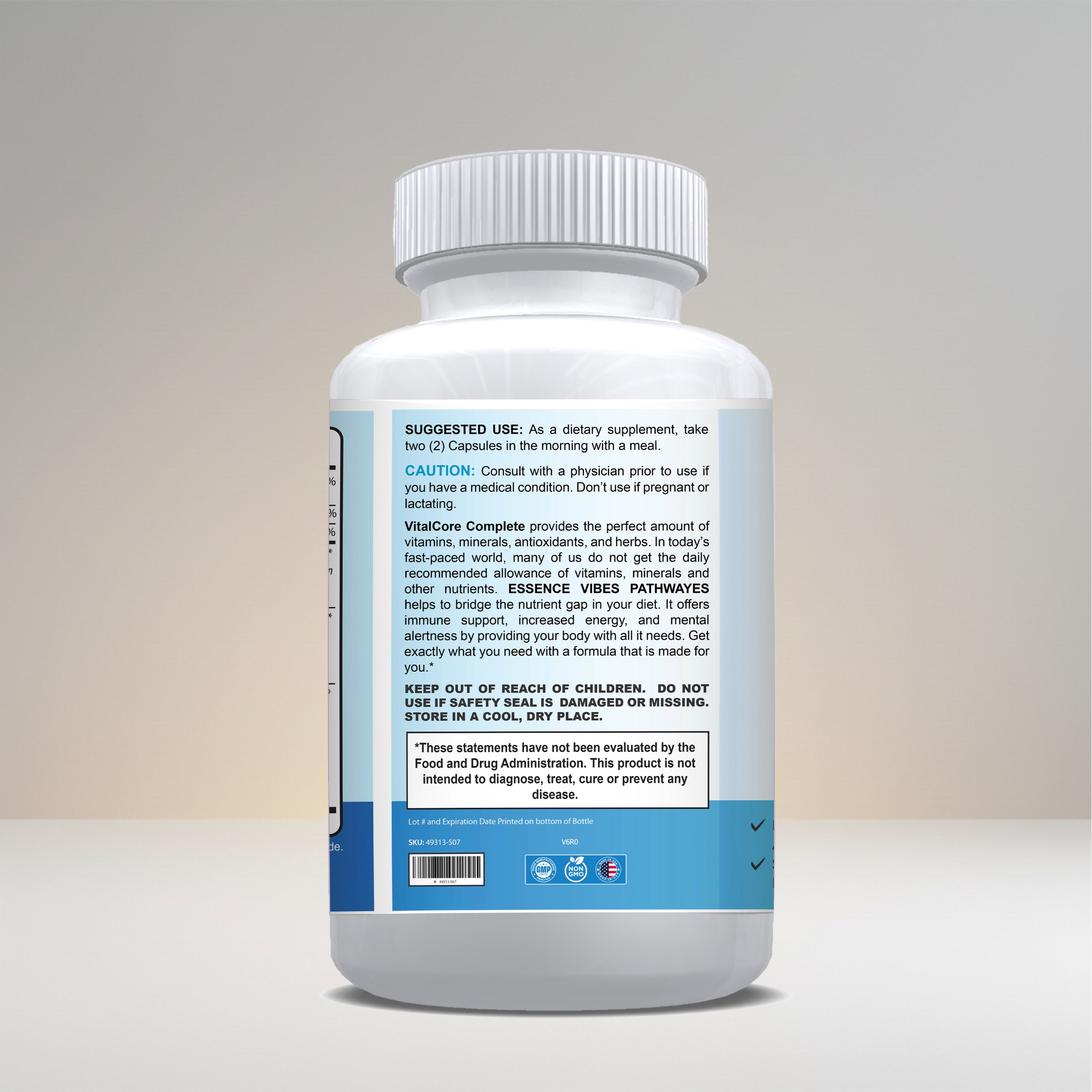 VitalCore Complete B Vitamin Beauty & Health Essence Vibes Pathways